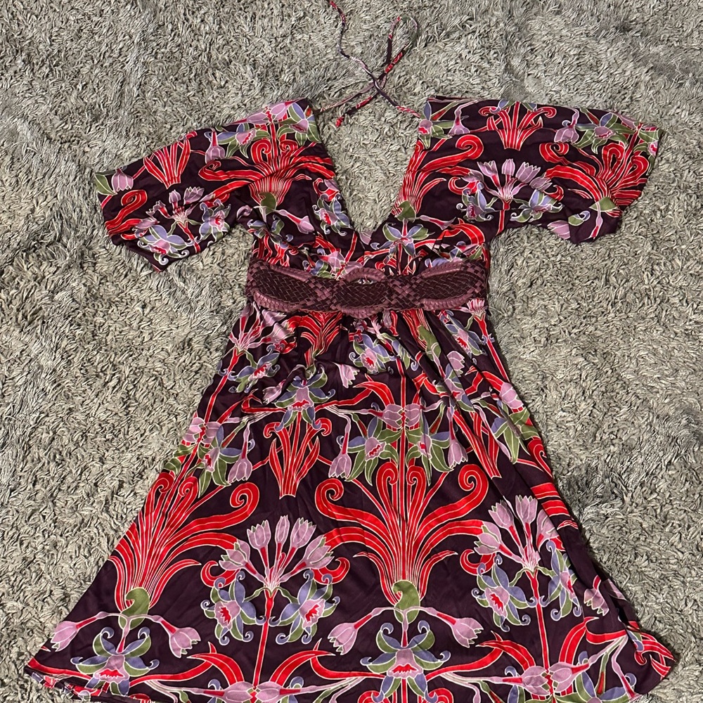 Sky Multicolor Patterned Garment